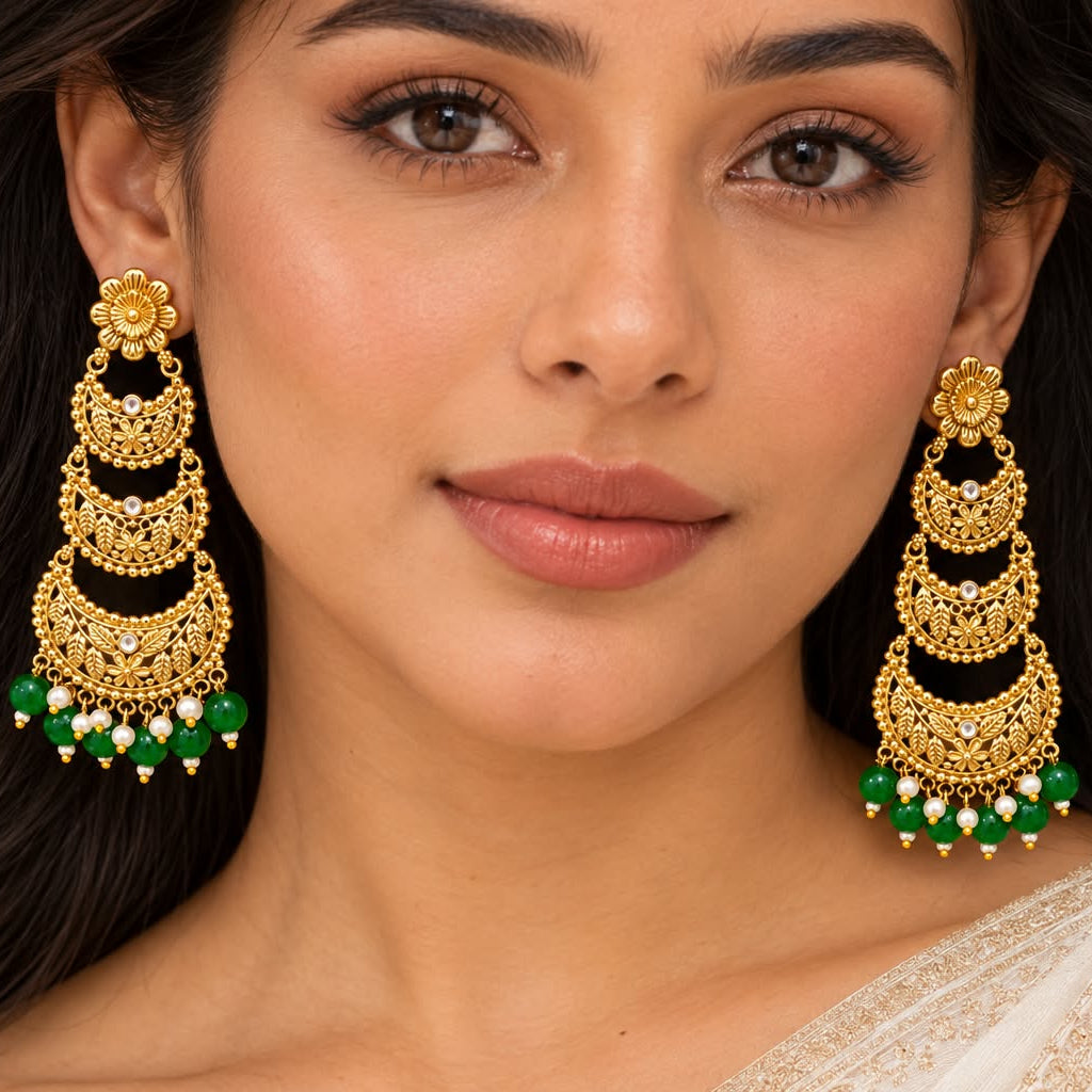 Meera Traditional Chandbali