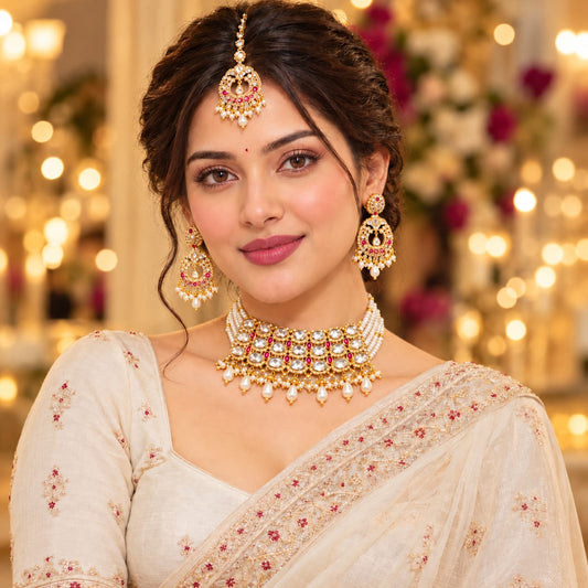 Nyra kundan choker