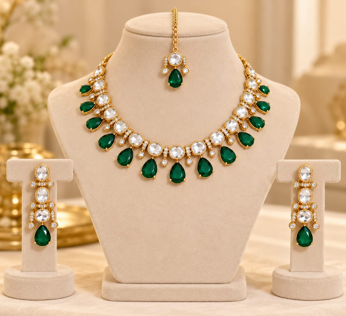 Aaira Emerald Necklace
