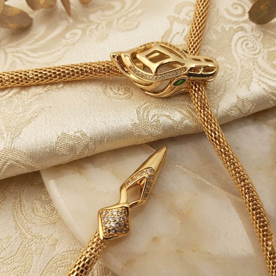 Golden Serpent Lariat