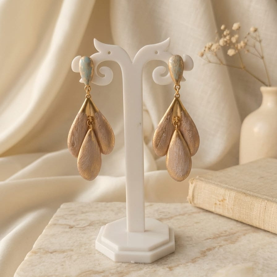 Azure Petal Earrings