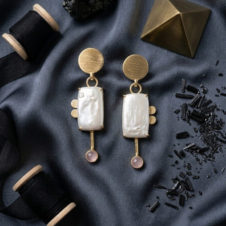Lumina Pearl Earrings
