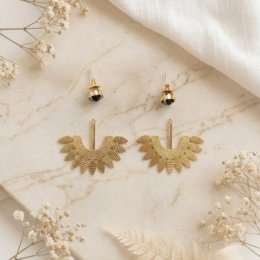Midnight Bloom Earrings