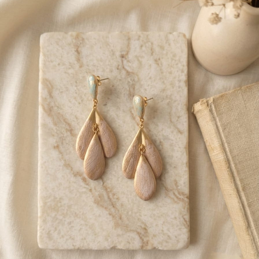 Azure Petal Earrings