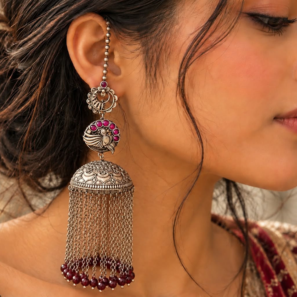 Boho - Chic jumbo Jhumka
