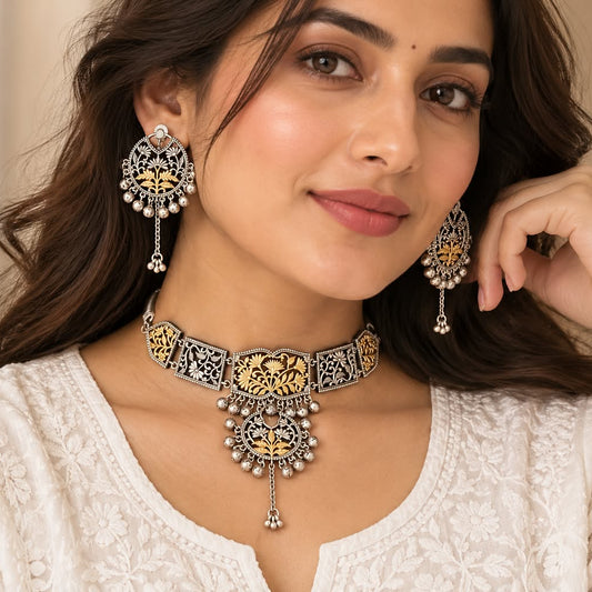 Symphony Dual tone Choker