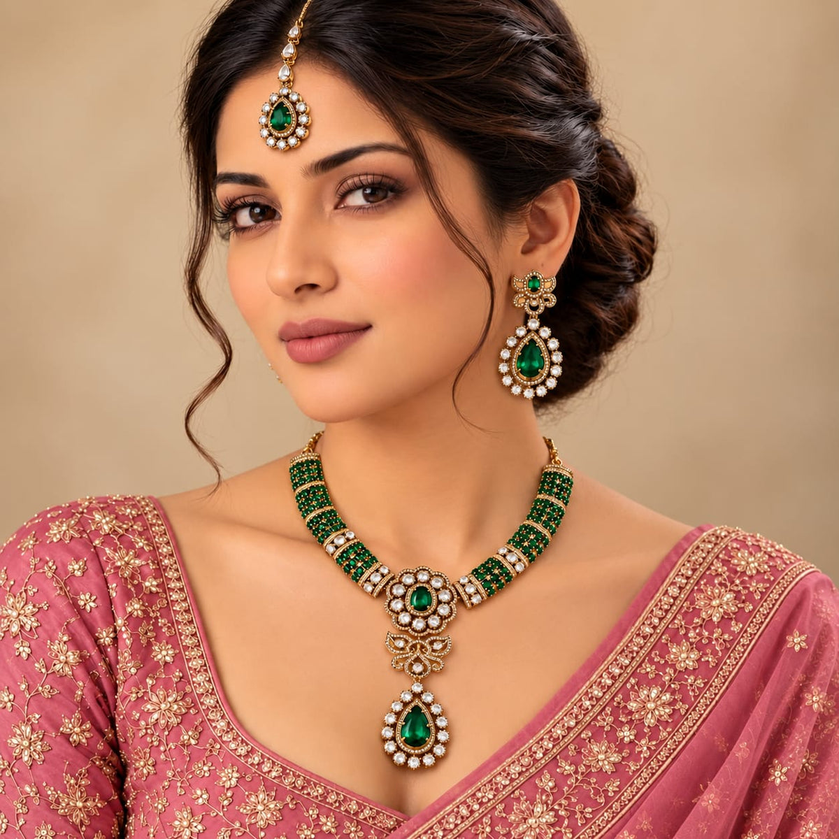 Royale Emerald necklace