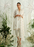 ROSETTE IVORY SHIRT AND DUPATTA